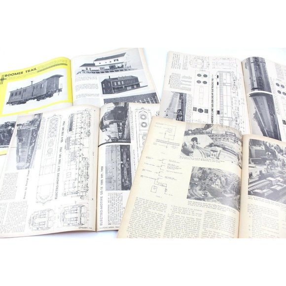 4 VTG 1966 Railroad Model Craftsman Magazine Lot JUNE JULY SEPTEMBER DEC… - Picture 4 of 7